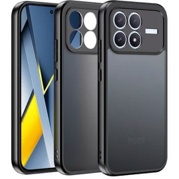 GS Futrola za Xiaomi Poco F8 Pro, Fusion Hybrid, mat crna
