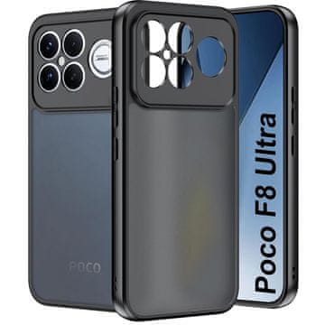 GS Futrola za Xiaomi Poco F8 Ultra, Fusion Hybrid, mat crna