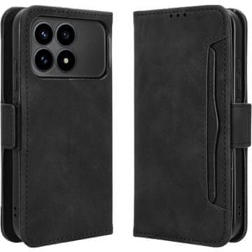GS Preklopna futrola za Xiaomi Poco F8 Pro, utor za karticu, crna