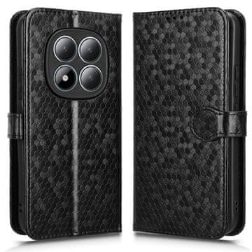 GS Preklopna futrola za Xiaomi Redmi Note 15 Pro 5G, novčanik romb, crna