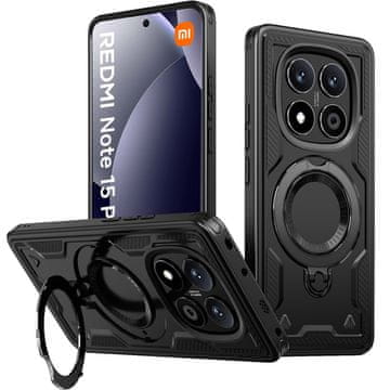 GS Magnetska maskica za Xiaomi Redmi Note 15 Pro Plus 5G / Poco M8 Pro 5G, crna