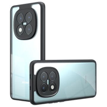 GS Futrola za Xiaomi Redmi Note 15 Pro 5G, Fusion Hybrid, prozirna s crnim okvirom