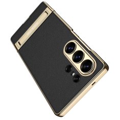 GKK Futrola za Samsung Galaxy S26 Ultra, kožna, s elektro okvirom, s postoljem, crna