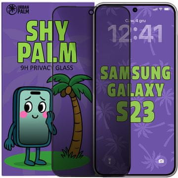 Kaljeno staklo Shy Palm za privatnost za Samsung Galaxy S23