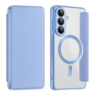 GS Preklopna futrola za Samsung Galaxy S26 Plus, RFID novčanik MagSafe sa zaštitom za kameru, plava