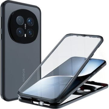 GS Honor Magic 8 Pro maska, magnetsko dvostruko staklo, crna