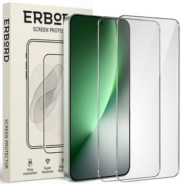 GS 2x Kaljeno staklo za Honor Magic 8 Lite, ERBORD 9H tvrdo staklo, staklo