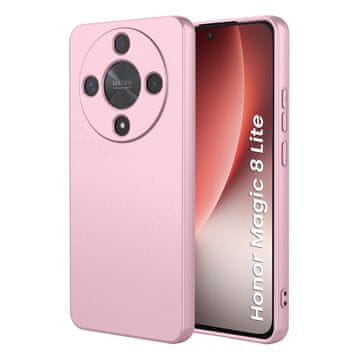GS Futrola za Honor Magic 8 Lite, Silikonska Lite, roza