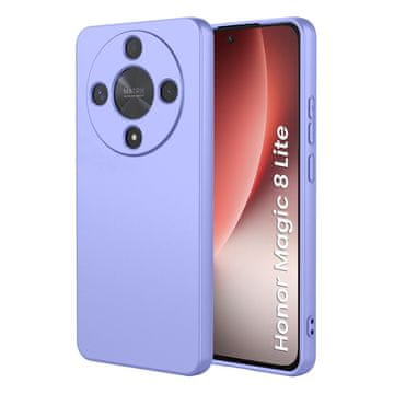 GS Silikonska maskica za Honor Magic 8 Lite, ljubičasta