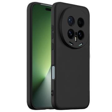 GS Silikonska maskica za Honor Magic 8 Pro, Lite, za MagSafe, crna