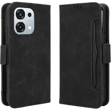 GS Preklopna futrola za Oppo A6 Pro 5G, utor za karticu, crna