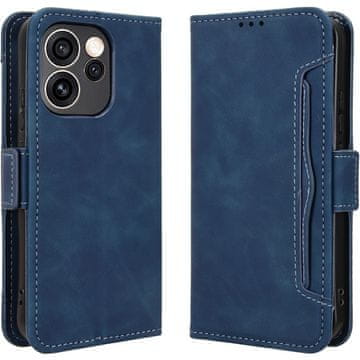 GS Preklopna futrola za Oppo Reno 15 Pro, utor za karticu, plava