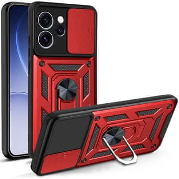 GS Oklopna futrola za Oppo Reno 15 Pro, CamShield Slide, crvena