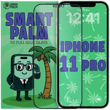 5D Full Glue Smart Palm kaljeno staklo za iPhone 11 Pro