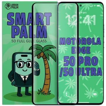 5D Full Glue Smart Palm kaljeno staklo za Motorola Edge 50 Pro / Edge 50 Ultra