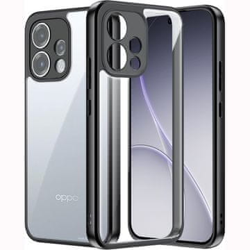 GS Oppo Reno 15 Fusion Hybrid maskica, prozirna s crnim okvirom