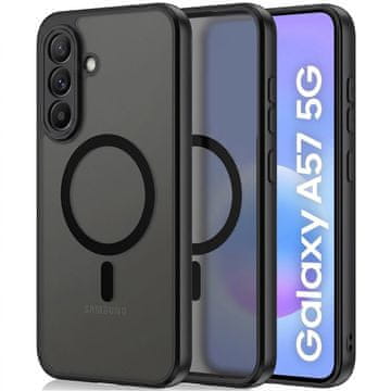 GS Samsung Galaxy A57 5G Fusion hibridna maskica za MagSafe, crna