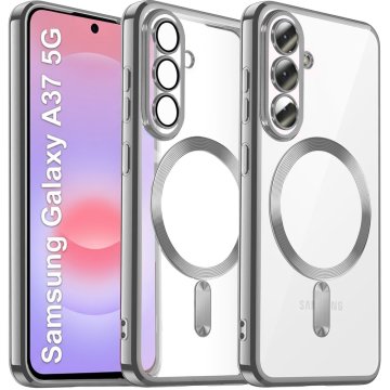 GS Futrola za Samsung Galaxy A37 5G, Electro MagSafe, srebrna