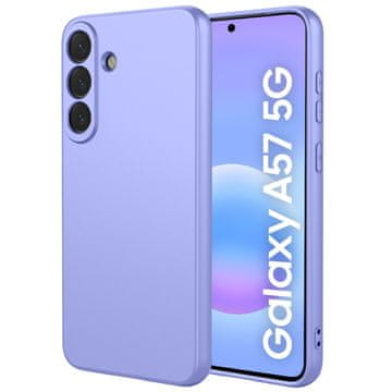 GS Futrola za Samsung Galaxy A57 5G, Silikonska Lite, ljubičasta