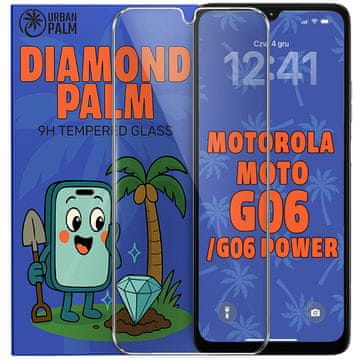Kaljeno staklo Diamond Palm za Motorola Moto G06/G06 Power