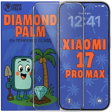 Kaljeno staklo Diamond Palm za Xiaomi 17 Pro Max