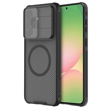 Nillkin maskica za Samsung Galaxy A57 5G, CamShield Pro magnetska, za MagSafe, prozirna / crna