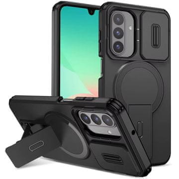 Overboard Futrola za Samsung Galaxy A37 5G, sa stalkom i poklopcem za kameru, crna