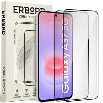 Overboard 2x kaljeno staklo za Samsung Galaxy A37 5G, 3D full, staklo za cijeli ekran