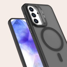 Overboard Samsung Galaxy A37 5G Skin-touch maska sa stalkom, MagSafe, crna