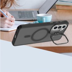 Overboard Samsung Galaxy A37 5G Skin-touch maska sa stalkom, MagSafe, crna