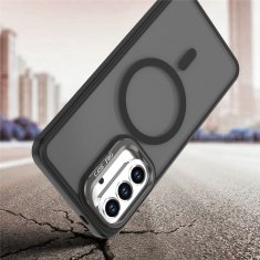 Overboard Samsung Galaxy A37 5G Skin-touch maska sa stalkom, MagSafe, crna