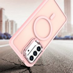 Overboard Samsung Galaxy A37 5G Skin-touch maska sa stalkom, MagSafe, roza