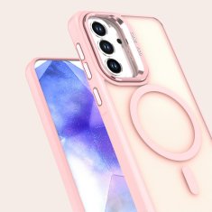 Overboard Samsung Galaxy A37 5G Skin-touch maska sa stalkom, MagSafe, roza