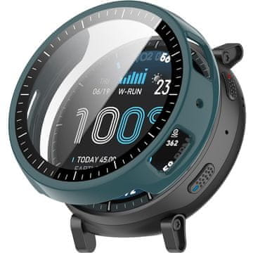 GS 2u1 Futrola + Kaljeno Staklo za Amazfit Active Max, Zelena