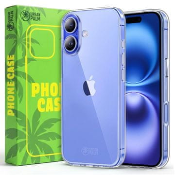 Maska za iPhone 16, silikonska, prozirna