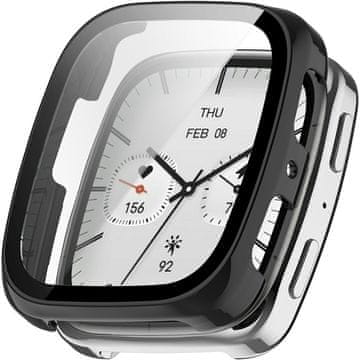 GS 2u1 Futrola + Kaljeno Staklo za Amazfit Active 2 Square, Bež