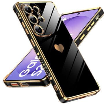 GS Futrola za Samsung Galaxy S26 Ultra, Elektro srce, crna