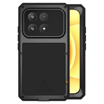 Love Mei futrola za Xiaomi 17, oklopljena sa staklom, crna