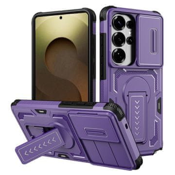 Overboard Oklopna futrola za Samsung Galaxy S26 Ultra, sa postoljem, ljubičasta