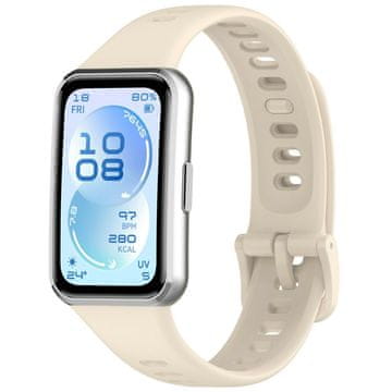GS Silikonska traka za Huawei Band 11 / 11 Pro, bež