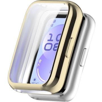 GS 2u1 futrola sa zaštitnom folijom za Huawei Band 11, zlatna