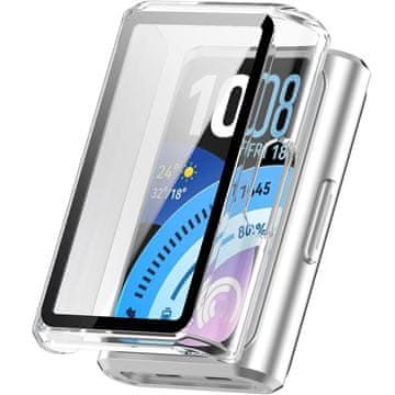 GS 2u1 maskica + kaljeno staklo za Huawei Band 11 Pro, prozirna