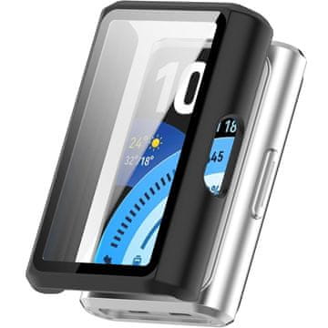 GS 2u1 maskica + kaljeno staklo za Huawei Band 11 Pro, mat crna