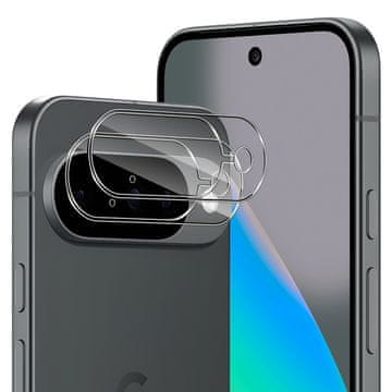 Overboard 2x zaštitna folija za kameru od kaljenog stakla za Google Pixel 10, prozirna