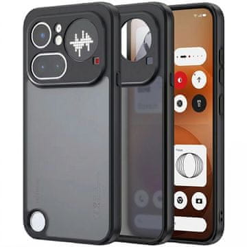 GS Nothing Phone (4a) Pro maskica, Fusion Hybrid, mat crna