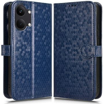 GS Preklopna futrola za Xiaomi Poco X8 Pro Max, novčanik u obliku romboidne folije, plava