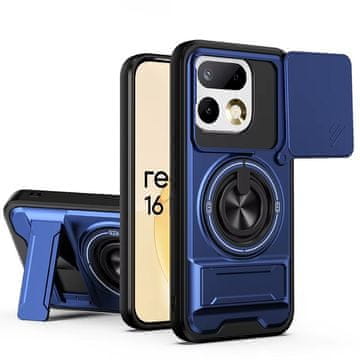 Overboard Realme 16 Pro Plus maskica sa stalkom i poklopcem kamere za MagSafe, plava