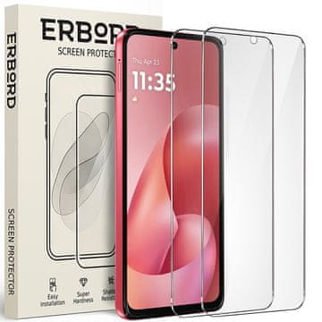 Overboard 2x Kaljeno staklo za Motorola Moto G57 Power, 9H tvrdo staklo, staklo