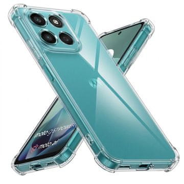 Overboard Futrola za Motorola Moto G57 Power, otporna na padove, prozirna