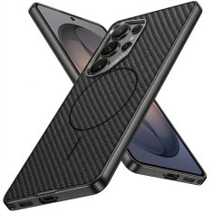 GKK Futrola za Samsung Galaxy S26 Ultra, koža, karbonsko crna